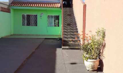 Casa com 2 quartos à venda na Rua Ernesto Montanarin, Quississana, São José dos Pinhais, 50 m2 por R$ 220.000