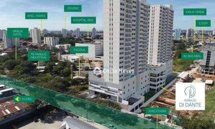 Apartamento com 2 dormitórios à venda, 55 m² por R$ 454.890 - Parque Industrial - São José dos Campos/SP
