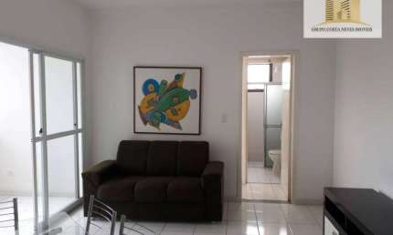 Apartamento com 1 dormitório para alugar, 50 m² por R$ 3.090,00/mês - Jardim São Dimas - São José dos Campos/SP