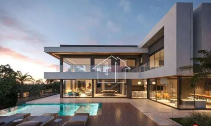 Casa com 5 dormitórios à venda, 600 m² por R$ 7.500.000,00 - Reserva do Paratehy - São José dos Campos/SP