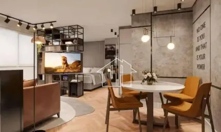 THE FIRST STUDIO Edifício de Apartamento, lançamento no Villa Branca,41m²