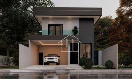Casa com 3 dormitórios à venda, 180 m² por R$ 990.000,00 - Residencial Malibu - Caçapava/SP