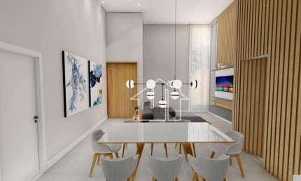 Casa com 3 dormitórios à venda, 140 m² por R$ 1.100.000,00 - Condomínio Terras do Vale - Caçapava/SP