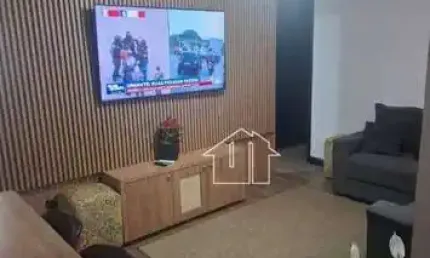 Apto térreo, 2 dorms, planejados,54 m², ventilador de teto, no BOSQUE SJC5