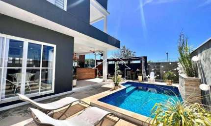 Casa com 3 dormitórios à venda, 220 m² por R$ 1.500.000,00 - Condomínio Bela Vista - Caçapava/SP