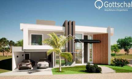 Casa com 3 dormitórios à venda, 330 m² por R$ 1.950.000,00 - Santa Mônica - Caçapava/SP