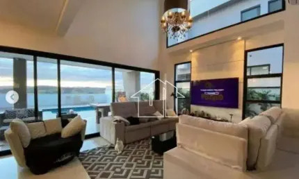 Casa com 4 dormitórios à venda, 330 m² por r$ 3.500.000,00 - condomínio residencial jaguary - são josé dos campos/sp