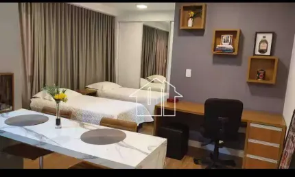 Studio styling no jardim aquárius c/ piscina - mobiliado,33m² - são josé dos campos