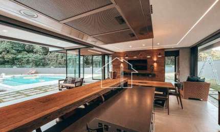 Casa com 5 dormitórios à venda, 700 m² por R$ 12.690.000,00 - Condomínio Chácara Serimbura - São José dos Campos/SP