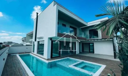 Casa com 4 dormitórios à venda, 405 m² por r$ 4.500.000,00 - urbanova - são josé dos campos/sp