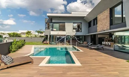 Casa com 5 dormitórios à venda, 700 m² por R$ 12.700.000,00 - Condomínio Chácara Serimbura - São José dos Campos/SP