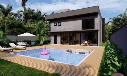 Casa em Condomínio para Venda em Atibaia, Condominio Figueira Garden, 4 dormitórios, 4 suítes, 2 banheiros, 3 vagas