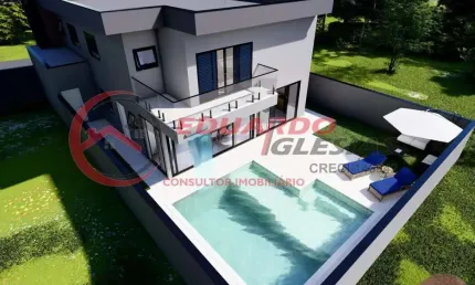 Casa em Condomínio para Venda em Atibaia, Alpes de Atibaia, 4 dormitórios, 4 suítes, 3 banheiros, 2 vagas