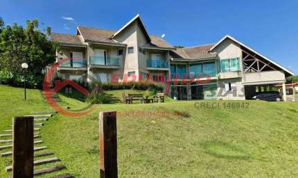 Casa para Venda em Bragança Paulista, Condomínio Jardim das Palmeiras, 7 dormitórios, 6 suítes, 2 banheiros, 3 vagas