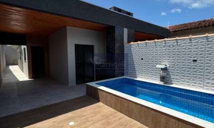 Casa com 2 quartos à venda no Balneário Tupy, Itanhaém , 69 m2 por R$ 399.000
