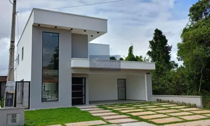 Casa em condomínio fechado com 3 quartos à venda no são joão de peruíbe, peruíbe  por r$ 950.000