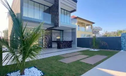 Casa em Condomínio de Luxo na Guacira, Itanhaém-SP! 4 Quartos, 4 Suítes, 3 Salas - Imperdível!