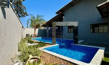 Casa à venda em itanhaém-sp, campos eliseos: 3 quartos, 1 suíte, 2 salas, 3 vagas, 110m² de área. aproveite!
