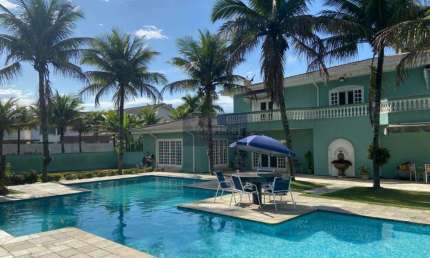 Casa em condomínio fechado com 7 quartos à venda no Balneário Praia do Pernambuco, Guarujá , 1095 m2 por R$ 6.500.000
