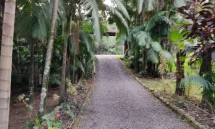 Excelente terreno com 1856m² contendo casa - encano baixo