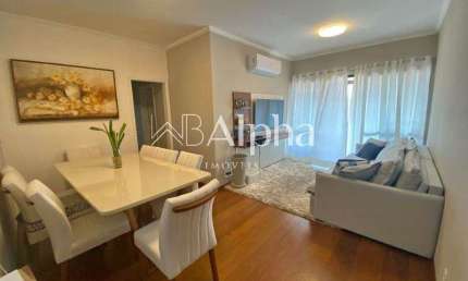 Apartamento mobiliado para locação no condomínio alpha life em alphaville - sp