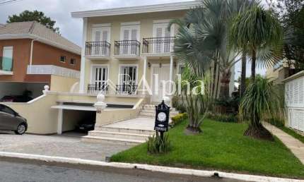 Casa mobiliada para locação e venda Residencial Alphaville Zero - Barueri - SP