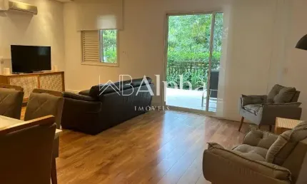 Apartamento mobiliado a venda no condomínio jardins de tamboré em santana de parnaíba - sp