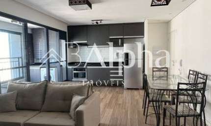 Apartamento mobiliado a venda no Condomínio Bonnard 307 em Alphaville - SP