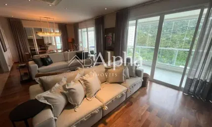 Apartamento mobiliado a venda no condomínio the penthouses tamboré em santana de parnaíba - sp