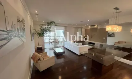 Apartamento semi mobiliado a venda no condomínio jardins de tamboré em santana de parnaíba - sp