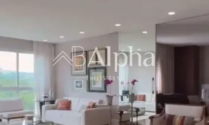 Apartamento semi mobiliado a venda no condomínio the penthouses tamboré em santana de parnaíba - sp