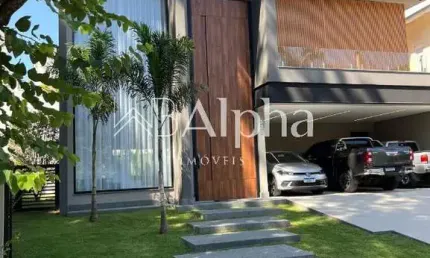 Casa mobiliada a venda no Residencial Alpha Conde 2 em Alphaville - SP