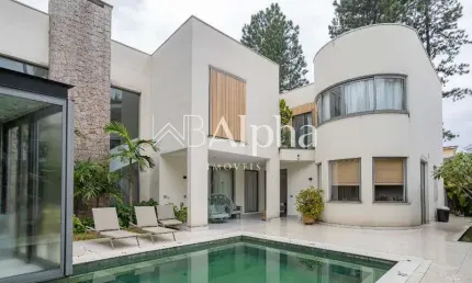 Casa de alto padrão a venda no residencial alphaville conde 2 em barueri - sp