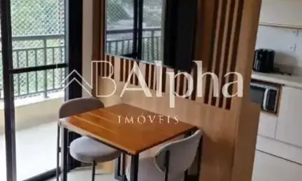 Apartamento mobiliado para locação no Condomínio Fiori em Alphaville - SP