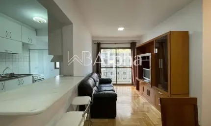Apartamento mobiliado para locação no Condomínio Parati em Alphaville - SP