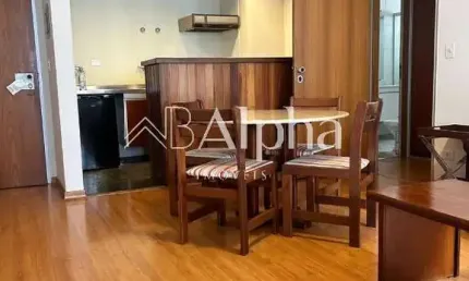 Apartamento mobiliado para locação e venda no Condomínio L'Etoile em Alphaville - SP