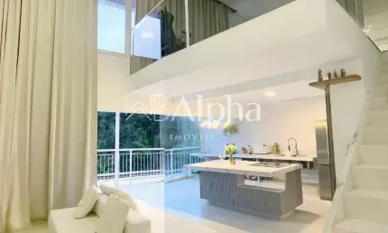 Apartamento duplex a venda no Condomínio Trix Tamboré Housing em Santana de Parnaíba - SP