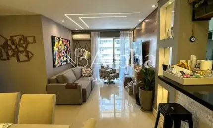 Apartamento semi mobiliado para locação - Ed. Santiago - Al. Grajau