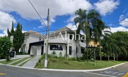 Casa para locação no residencial alphaville conde 2 em barueri - sp