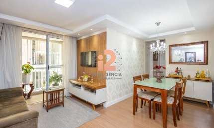 Apartamento com 3 quartos à venda na Rua Waldemiro Ry, 838, Novo Mundo, Curitiba por R$ 480.000