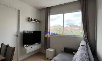 Apartamento com 2 dormitórios à venda, 35 m² por r$ 255.000 - jardim helena - são paulo/sp