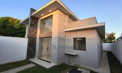 Casa com 3 dormitórios à venda, 83 m² por R$ 350.000,00 - Extensão Serramar - Rio das Ostras/RJ