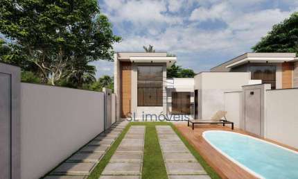 Casa com 3 dormitórios à venda, 116 m² por R$ 650.000 - Ouro Verde - Rio das Ostras/RJ