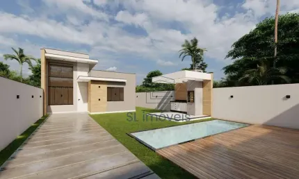 Casa com 3 dormitórios à venda, 117 m² por R$ 850.000 - Boca da Barra - Rio das Ostras/RJ