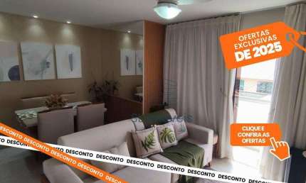 Apartamento com 2 dormitórios à venda, 71 m² por R$ 295.000,00 - Village Rio das Ostras - Rio das Ostras/RJ