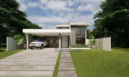 SL Imóveis apresenta com exclusividade: Casa moderna e sofisticada no Condomínio Viverde 1 – 180m² de puro design e conforto