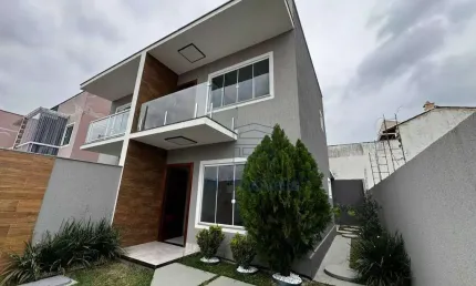Casa com 2 dormitórios à venda, 88 m² por r$ 420.000,00 - mariléa chácara - rio das ostras/rj