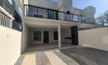Casa com 3 dormitórios à venda, 180 m² por r$ 810.000 - costa azul - rio das ostras/rj