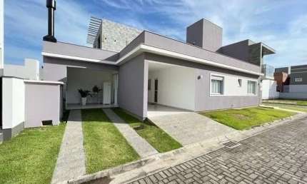 Linda casa de 2 suítes semi mobiliada no Deltaville - Biguaçú. - CA1372