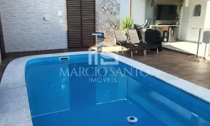 Linda casa de 3 quartos sendo 2 suítes localizada no Loteamento Vila Dourada no bairro Bela Vista - São José. - CA1450